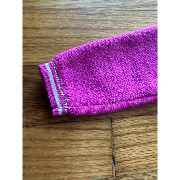 GUESS Baby Girls Long‑Sleeve Sweater Dress – Pink, Size 12 M - Picture 2 of 6